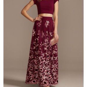 Trexxi Formal 2 Piece Dress